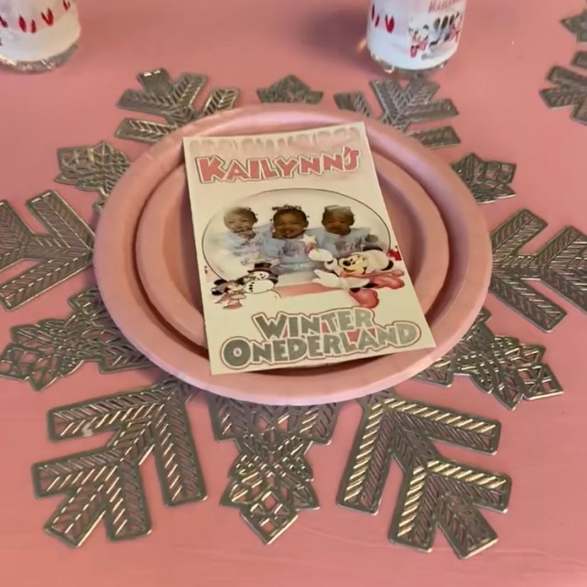 CHARGER PLATE INSERTS