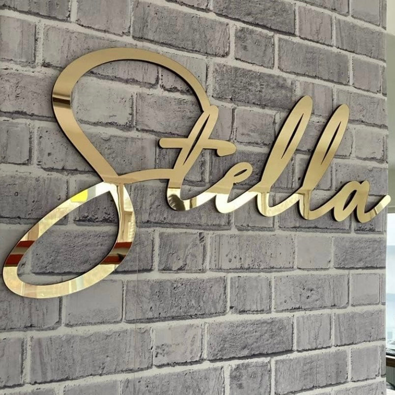 ACRYLIC NAME SIGN