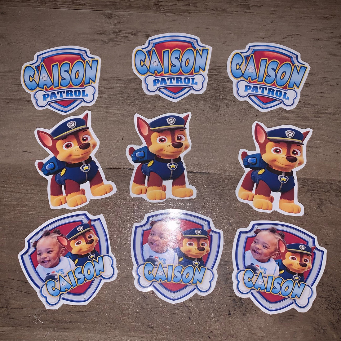 CUSTOM TREAT TOPPERS