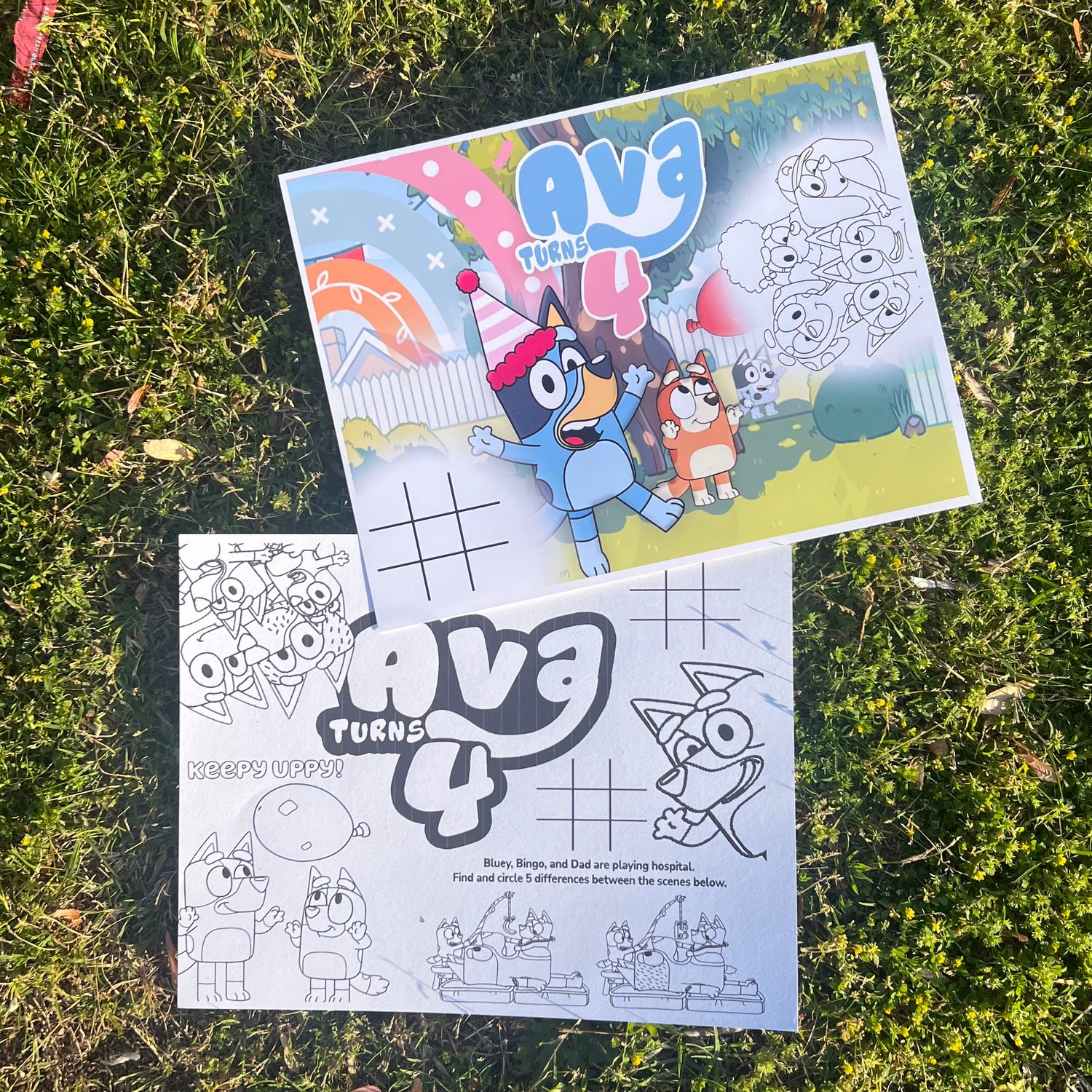 ACTIVITY PLACEMATS