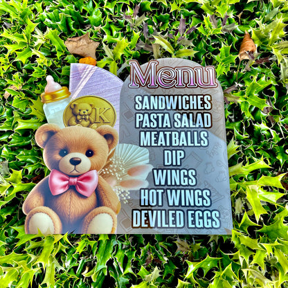 ACRYLIC MENUS