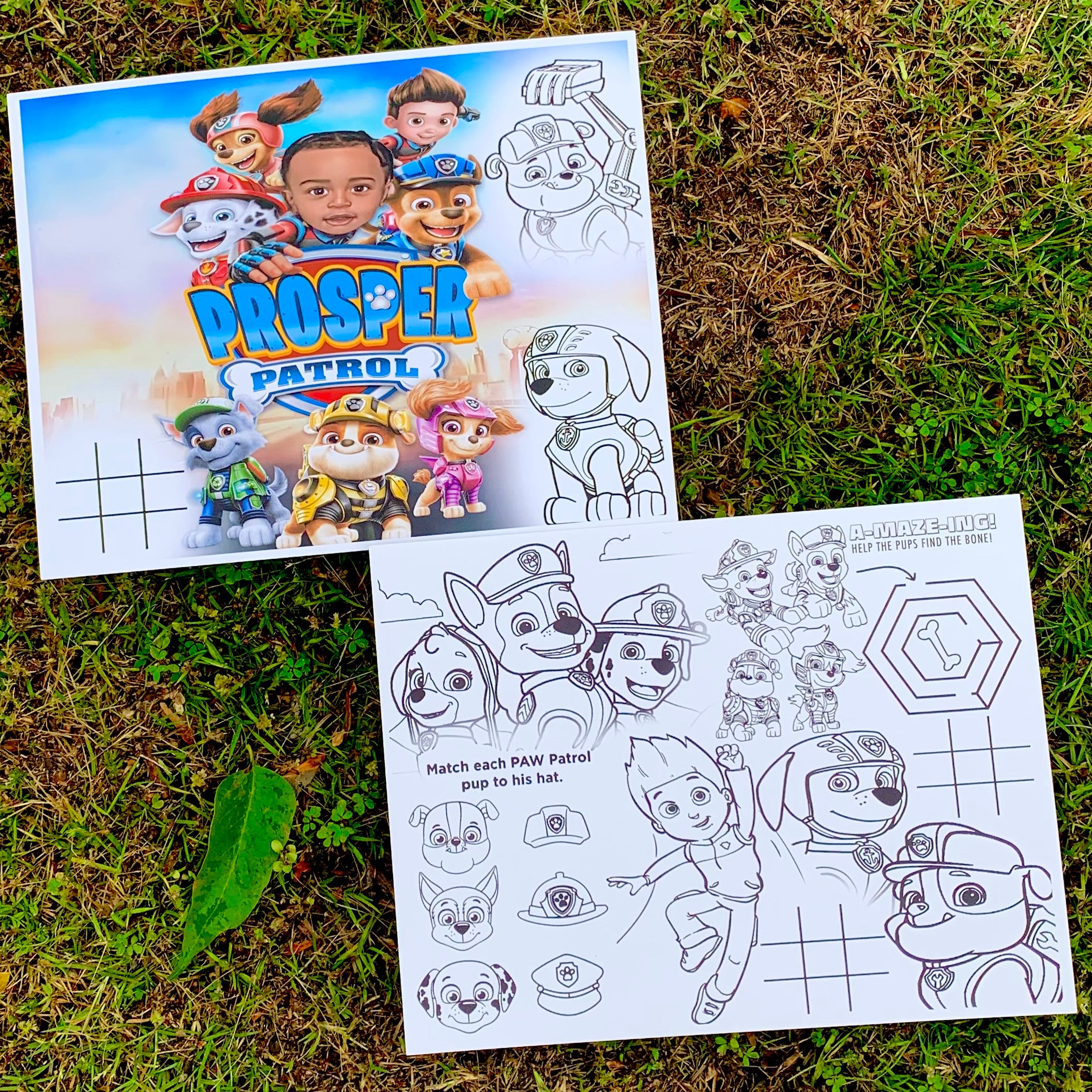 ACTIVITY PLACEMATS