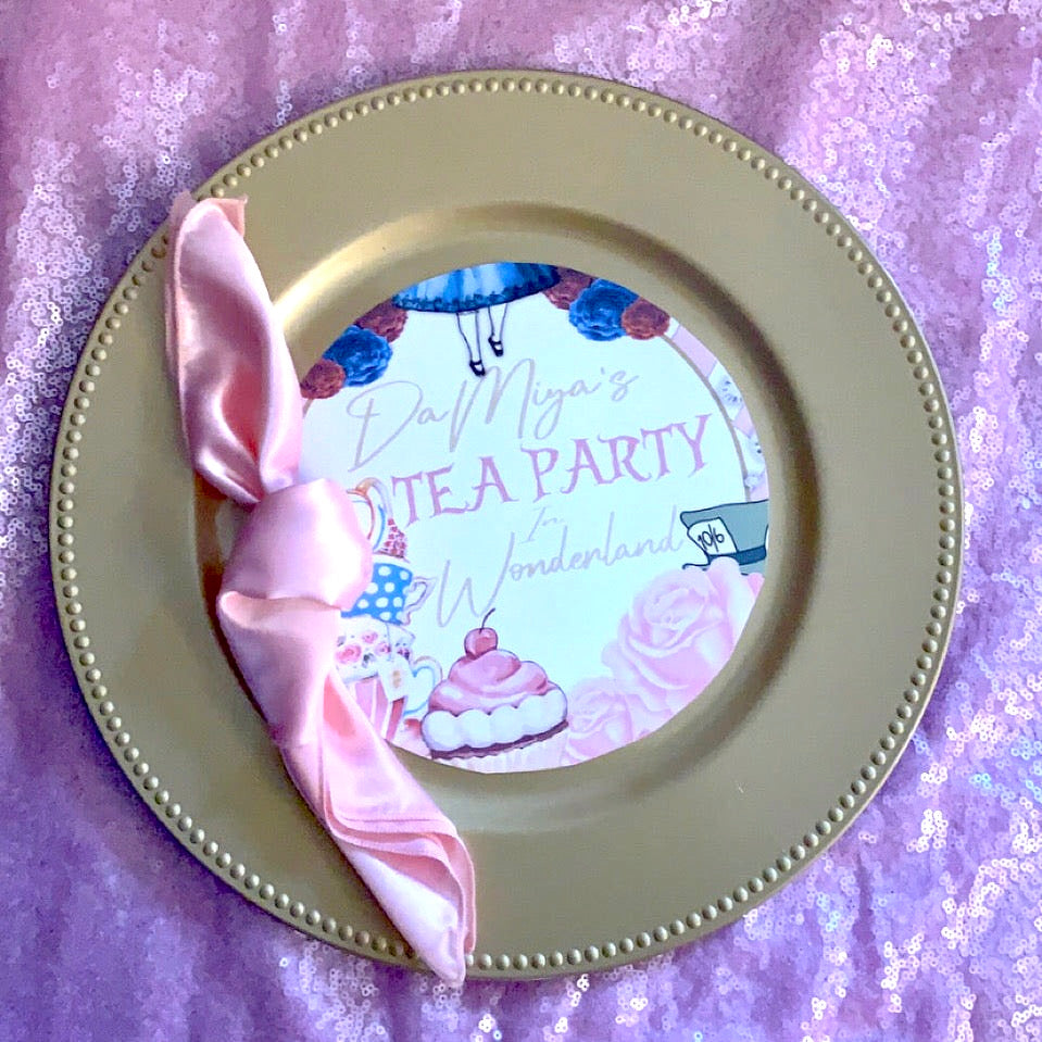 CHARGER PLATE INSERTS